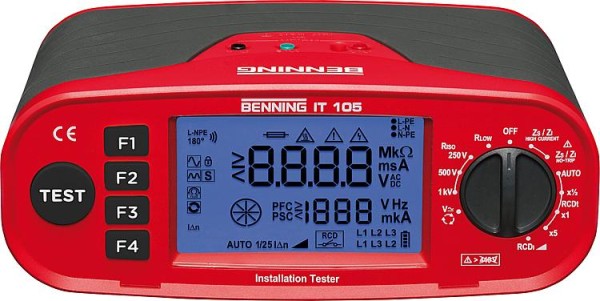 Installationsprüfgerät Benning IT105