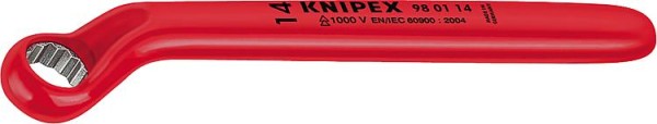 Ringschlüssel KNIPEX isoliert bis 1000V gekröpft SW9