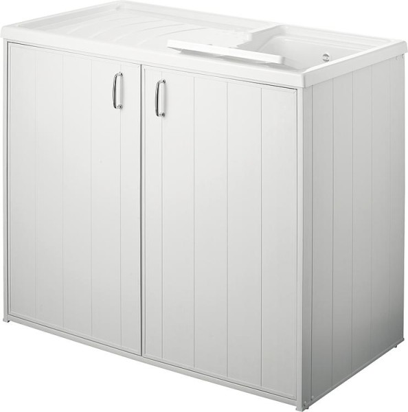 Waschtrog mit Unterschrank mit 2 Türen LxBxH: 1009x600x925mm
