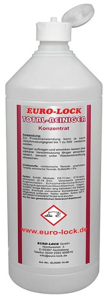 Totalreiniger EURO-LOCK ELKON 14-30, 1l Flasche
