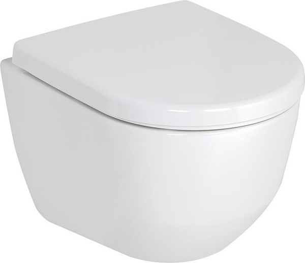 Wand-Tiefspül-WC Laufen Pro S 360x375x560 mm spülrandlos, erhöht weiß