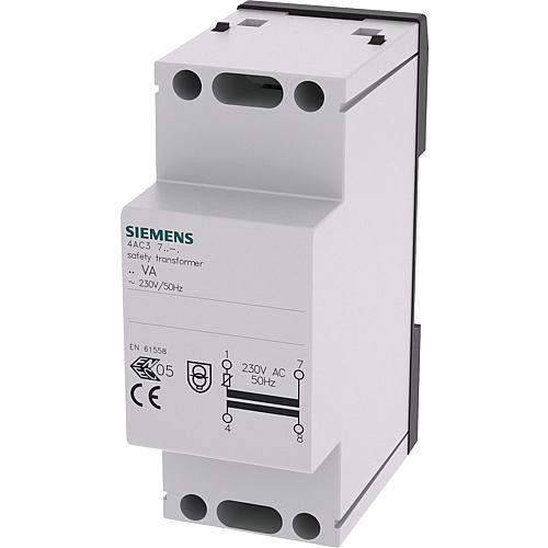 Sicherheitstransformator Siemens 63VA PRIM 230V, 50HZ, SEK 2x12V/ 24V