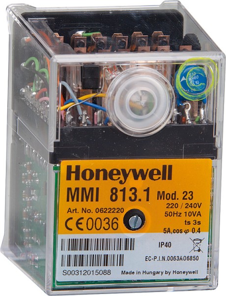 Relais Satronic MMI 813.1 Mod.23 Honeywell Steuergerät Feuerungsautomat