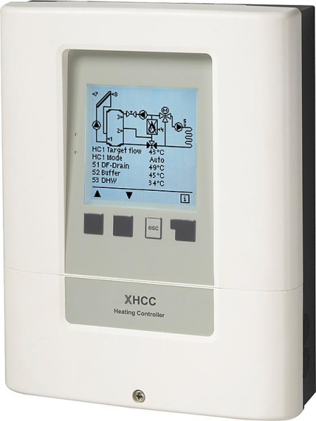 Heizungsregler Sorel XHCC (V2) witterungsgeführte Heizsysteme, 8 Sensoreingänge 28502ST
