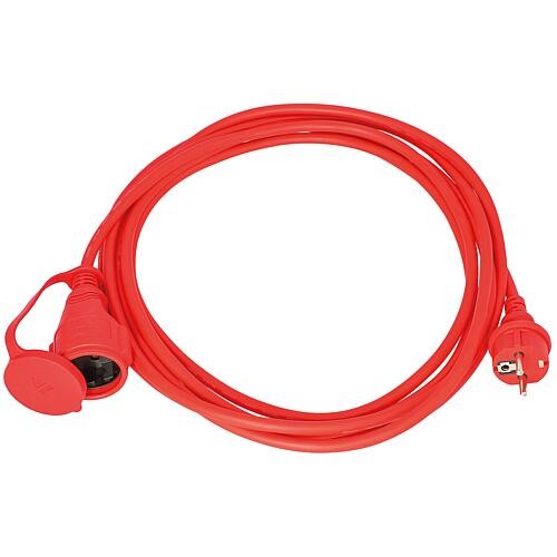 Verlängerungskabel Gummi H05RR-F 3x1,5mm², 25m, rot
