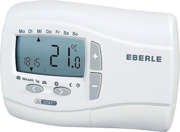Eberle Uhrenthermostat INSTAT plus 2r Raumregler digital 053710291900 Thermostat