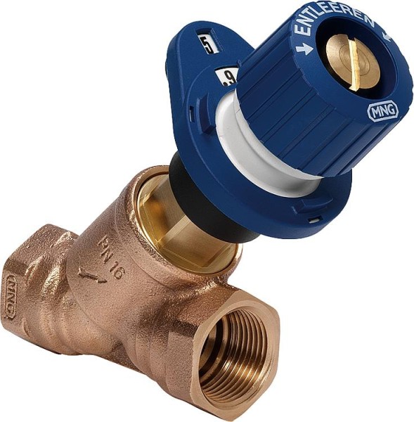 Strangregulierventil Honeywell Kombi-3-Plus, V5010Y DN40 11/2" IG, blau