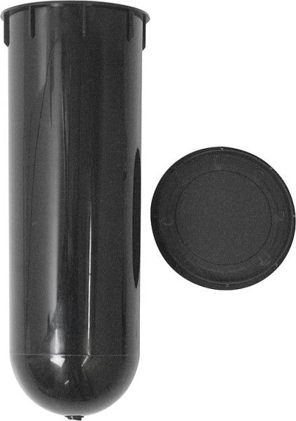 Ersatz-Kunststoffeinsatz mit Boden zu Eldrid/Elean schwarz 250mm