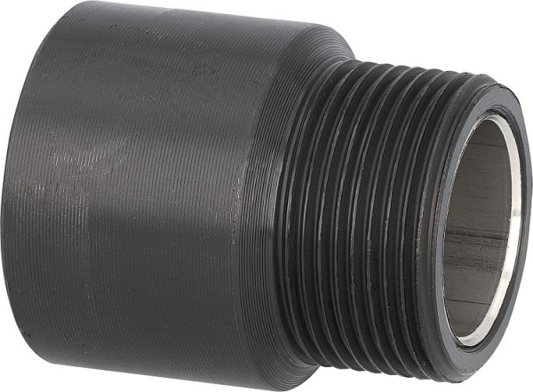 PE-Anschweissnippel DN50 x DN32(11/4") AG