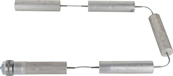 Kettenanode Wolf 2445101 Anode für Boiler SE-150 Bj. 09/84-11/86; SE-200-400 Bj. 09/83-05/87