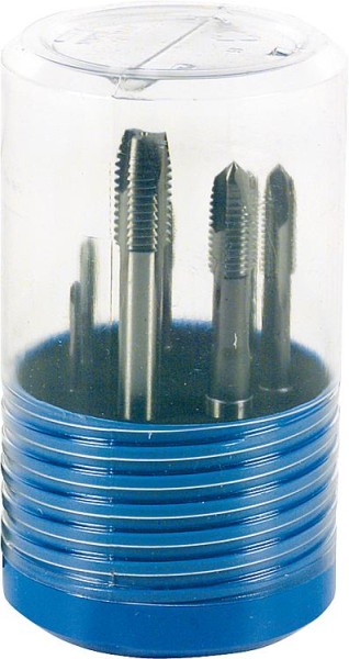 Setverpackung Typ BlueBox mit Maschinengewindebohrern HSSG Form B, M 3 - M 12