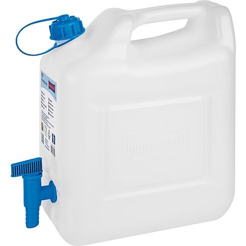 Wasserkanister Eco Natur 12 Liter mit Ablasshahn 160x334x332mm hünersdorff