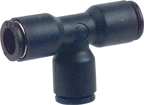 T-Stück D 4mm Rectuspush Steckverbindung aus Kunststoff
