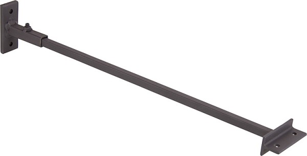 lackierter Wandhalter, schwarz SEM