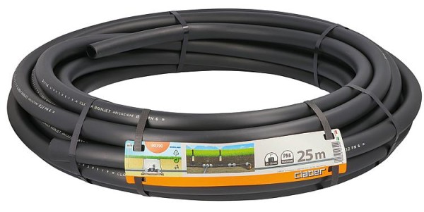 Claber Verlegerohr PE D=32mm Länge 25m, PN6, für Unterflurbewässerung