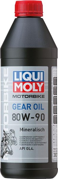 Motorrad-Getriebeöl LIQUI MOLY Gear Oil 80W-90 1l Flasche
