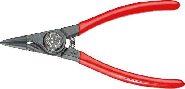 Montagezange GEDORE für Außensicherungsringe Länge 182mm gerade Backen