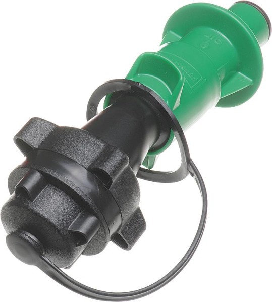 Sicherheits-Auslaufrohr Kettenöl schwarz-grün, 160mm 819851