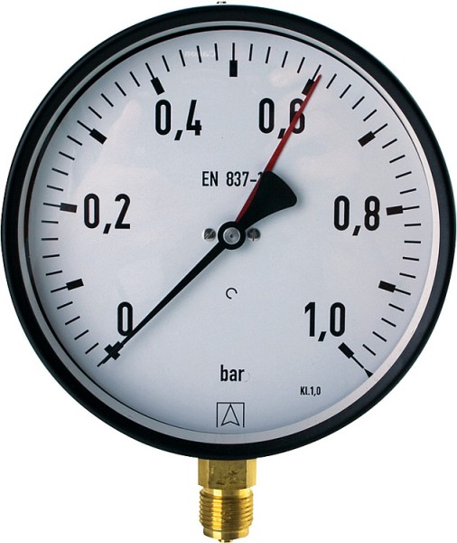 Afriso Manometer 0-2,5 bar 160mm G 1/2"