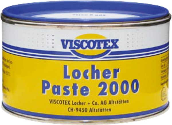 Locher-Paste 2000 / 400g Dose Dichtungspaste für Gas/Wasser DVGW in Verwendung mit Hanf