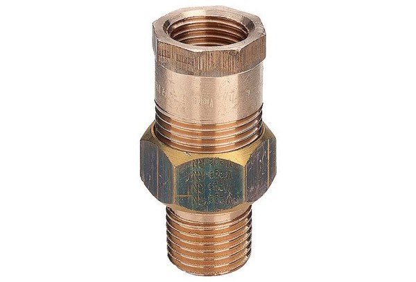 Rotguss-Gewindefitting Verschraubung konisch dichtend Typ 3341 1" IxA