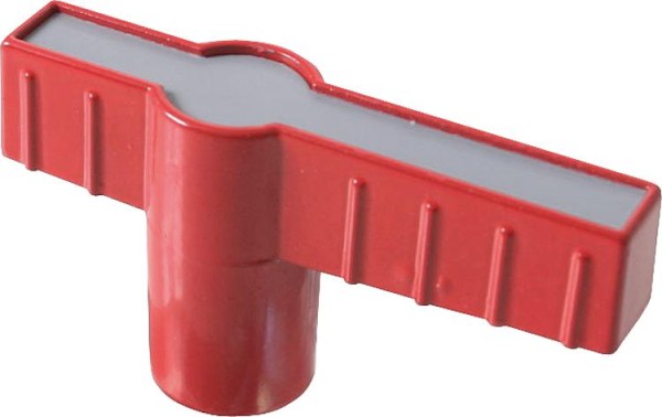 Flügelgriff 1 - 1 1/4" Flügelgriff aus Metall rot beschichtet F10104