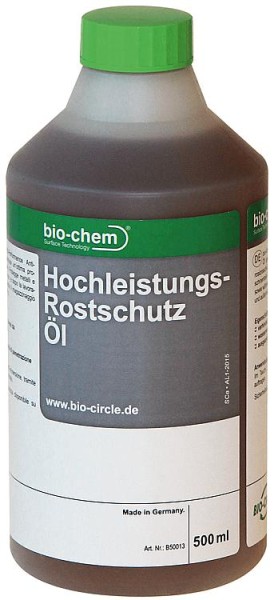 Hochleistungs-Rostschutzöl BIO-CIRCLE 500ml Spritzflasche