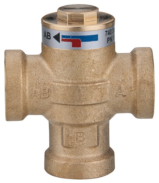 Easyflow Wood 740 Rücklaufanhebeventil 60°C, DN20 (3/4"), IG