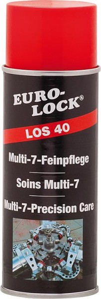 Mehrzwecköl EURO-LOCK Multi-7-Feinpflege LOS 40, 400 ml Sprühdose