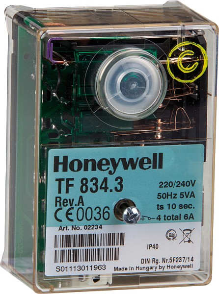 Honeywell Steuergerät TF 836.3 02236U Feuerungsautomat Resideo