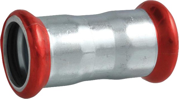 C-Stahl Pressfitting Muffe (i/i) 15 mm M Kontur