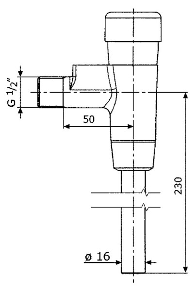 Ablauf Benkiser komplett für Modell 666-677/699 mit Spülrohr 180mm lang,Dichtung