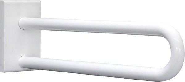 Normbau Wandstützgriff aus Nylon400 Farbe: Weiß 19 Ausladung: 600mm barrierefrei 467010019