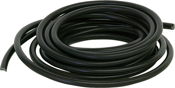 Beru Zündkabel schwarz PVC 1 Meter für Zündtrafos 7mm AZLK Kabel meterware
