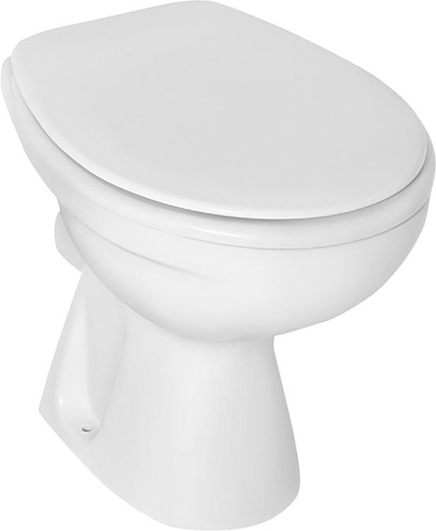 Stand-Tiefspül-WC Ideal Standard Eurovit Abgang außen waagrecht BxHxT: 360x390x485 mm weiß