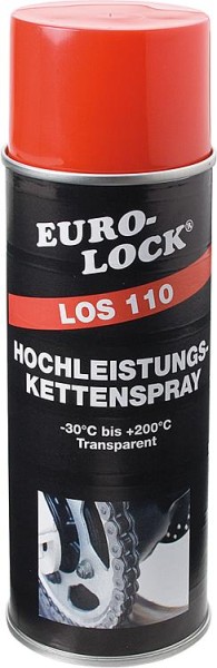Hochleistungs-Kettenspray EURO-LOCK LOS 110 400ml Sprühdose