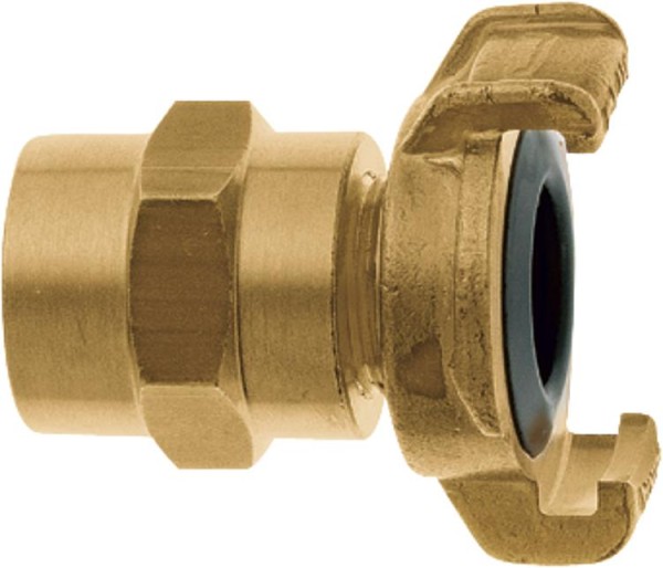 Geka XKplus Schlauchstück für Trinkwasser 1/2" 3 mm, Messing