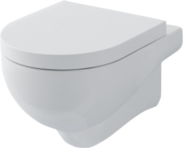 Wand Tiefspül WC MINI NUVOLA BxHxT:350x355x460mm aus Keramik Weiß