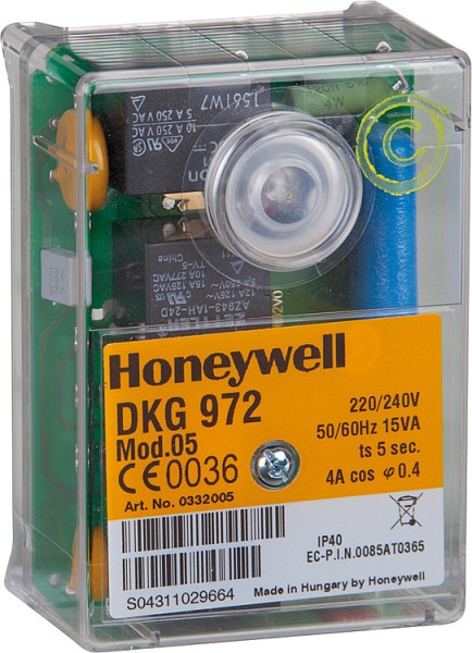 Honeywell Steuergerät Relais Satronic DKG 972 N Mod.05 0432005U