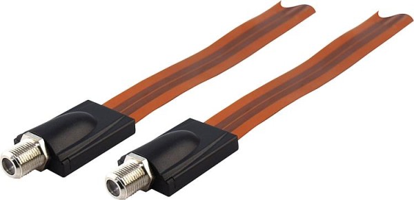 Fensterdurchführung für Koxial- kabel: ultraflach, Länge: 17cm