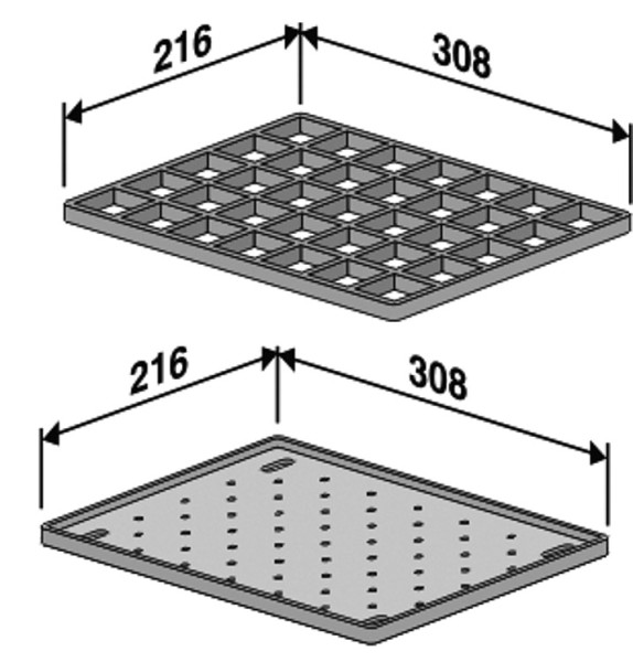 Ablageset für abu multiset