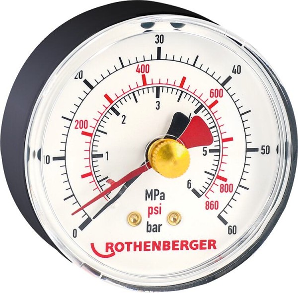Rohtenberger Ersatzmanometer R 1/4" zu RP 50 61315