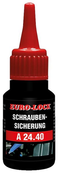 Schraubensicherung (für passive Medien/mittelf.) EURO-LOCK A 24.40, 10g Dosierflasche