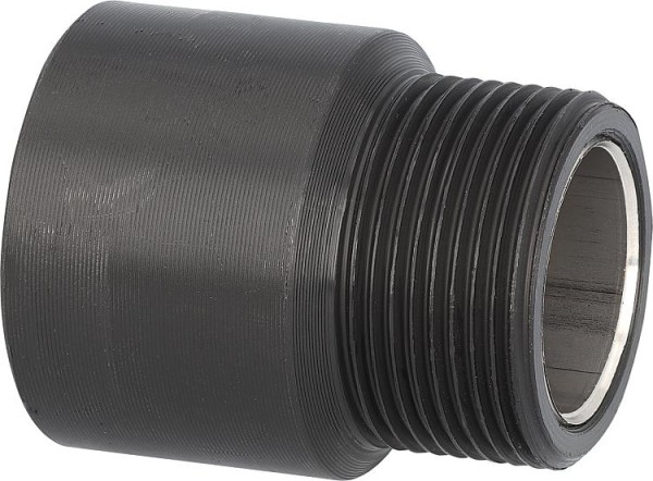 PE-Anschweissnippel DN50 x DN40(11/2") AG