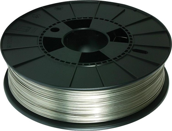 Massivdraht-Rolle 0,8 mm, Rolle d = 200mm, 5kg rostfreier Stahl (316 L)