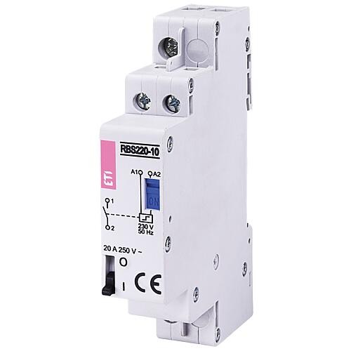 ETI Stromstoßschalter bistabil RBS220-10-230V AC, REG