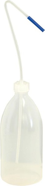 Kunststoff-Flasche mit abgekröpftem Spritzrohr 125ml