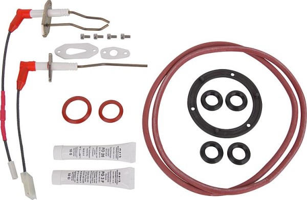 Wartungsset Wolf 8614984 CGB-2-14, CGB2-20, CGB-2K-20 Zündelektrode Dichtung