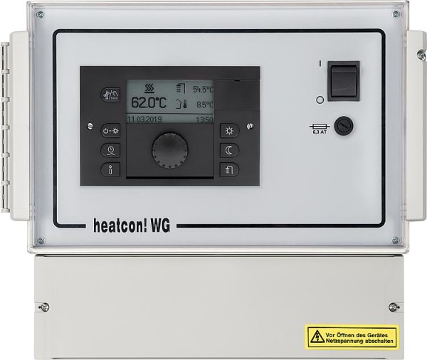 Heizungsregelung EBV heatcon EC 1321 im Wandaufbaugehäuse Regelung Steuerung Heizung