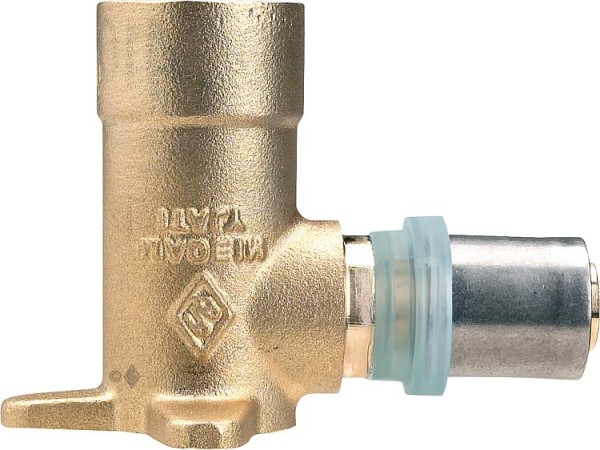 Pressfitting EVENES für MSVR Wandwinkel kurz, TH-Kontur 20x2mm - 1/2'', 40 mm